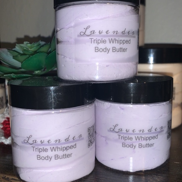 LAST ONE Lavender Luxury Triple Whipped Body Butter Handmade in Small Batches - Picture 4 of 17